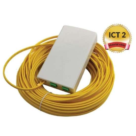 CAJA SUP FO PRECONEC LAT DUPLEX 1 EXTRM SC-APC SM 70MT gtlan